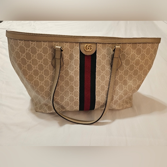 Gucci Ophidia Medium Tote Bag - Picture 1 of 8